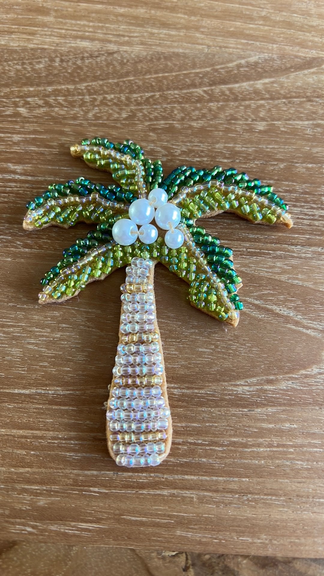 Palmboom embleem, Ophalen of Verzenden, Nieuw, 7 tot 10 cm, Overige materialen