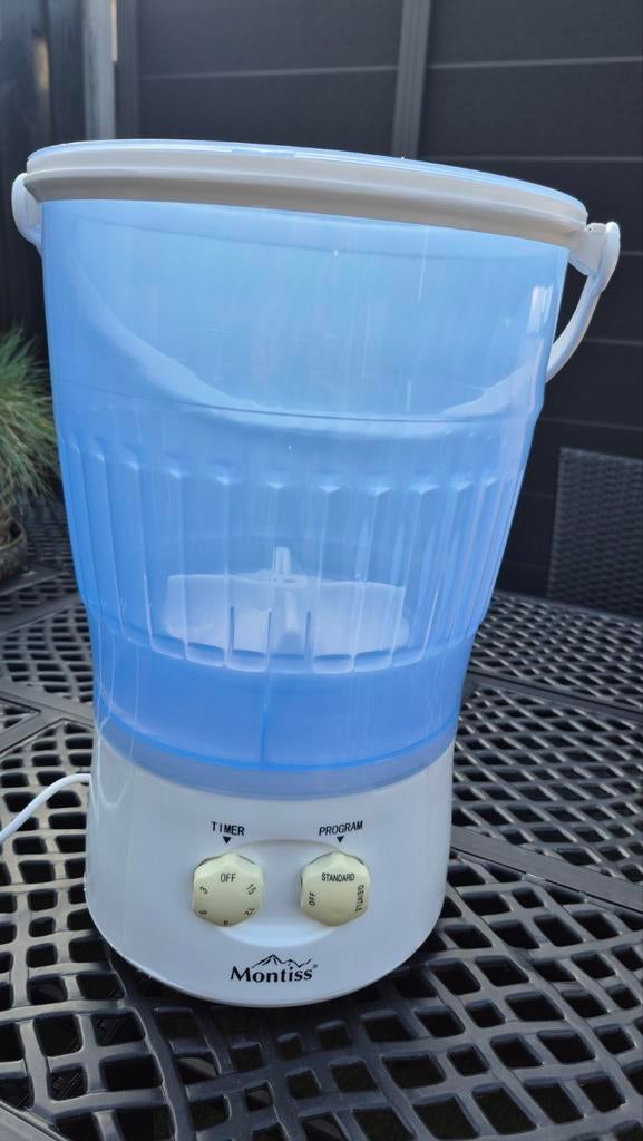 Camping mini wasmachine, Ophalen