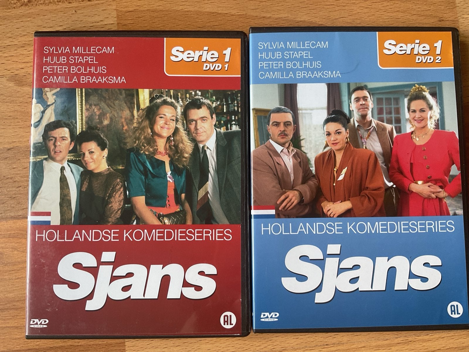 Sjans - Hollandse Komedieserie DVD - Serie 1 DVD 1 & 2, Cd's en Dvd's, Dvd's | Tv en Series, Gebruikt, Seizoen 1, Alle leeftijden