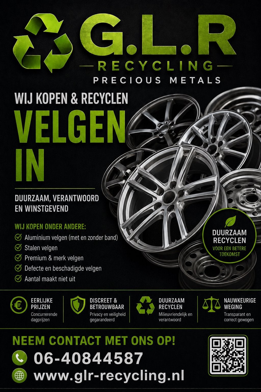 Wij Kopen Velgen – Direct Contant Betaald, Bestelwagen, Velg(en), ., Ophalen of Verzenden