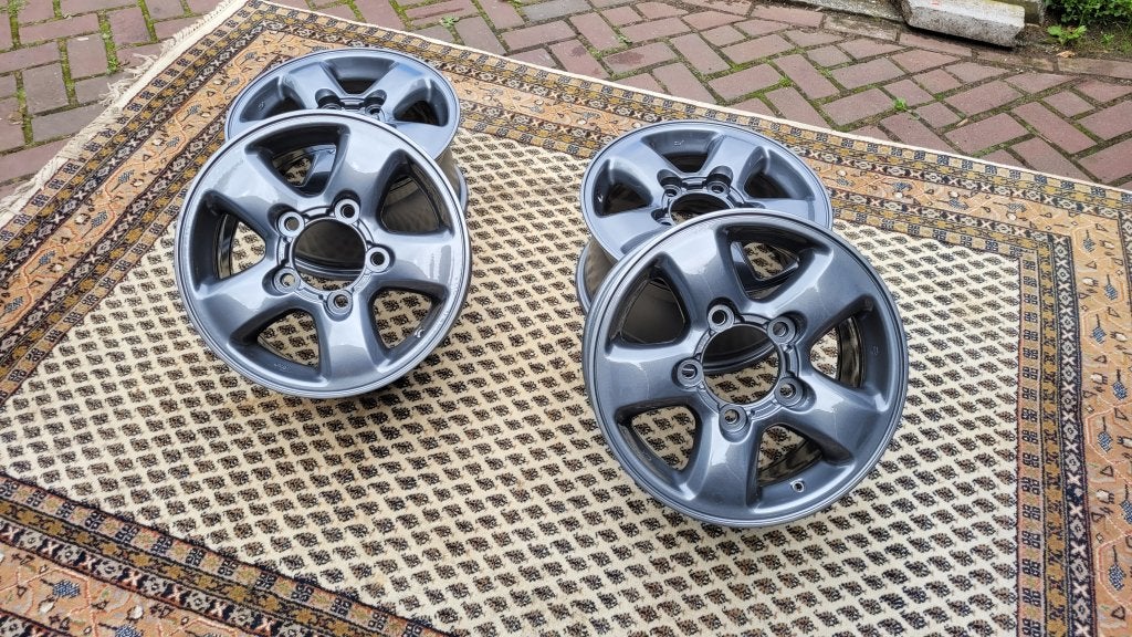 Originele Velgen voor Land Cruiser 100 & LX470 5x150 16" 8J, Niet ingevuld, Velg(en), 16 inch, Niet ingevuld