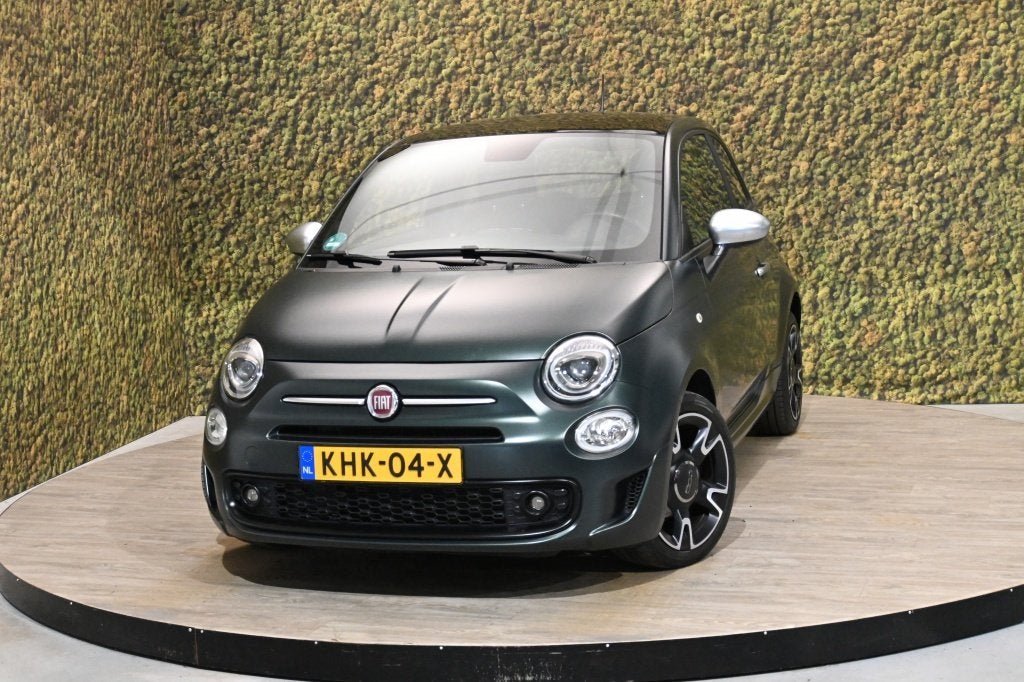Fiat 500 1.2 Rockstar | Carplay | PDC | Climate Cntrl. | Mat, Auto's, Automaat, 4 cilinders, 4 stoelen, Leder en Stof