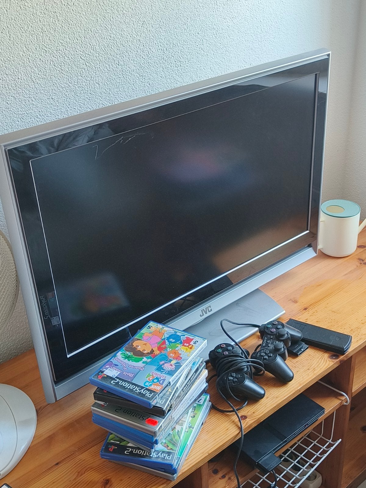 oude tv met PlayStation inclusief games, Ophalen, 50 Hz, Sony