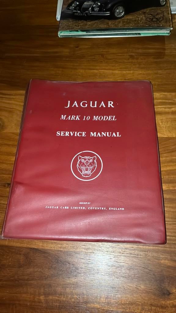 Jaguar Mk 10 Service Manual, Ophalen of Verzenden, Zo goed als nieuw