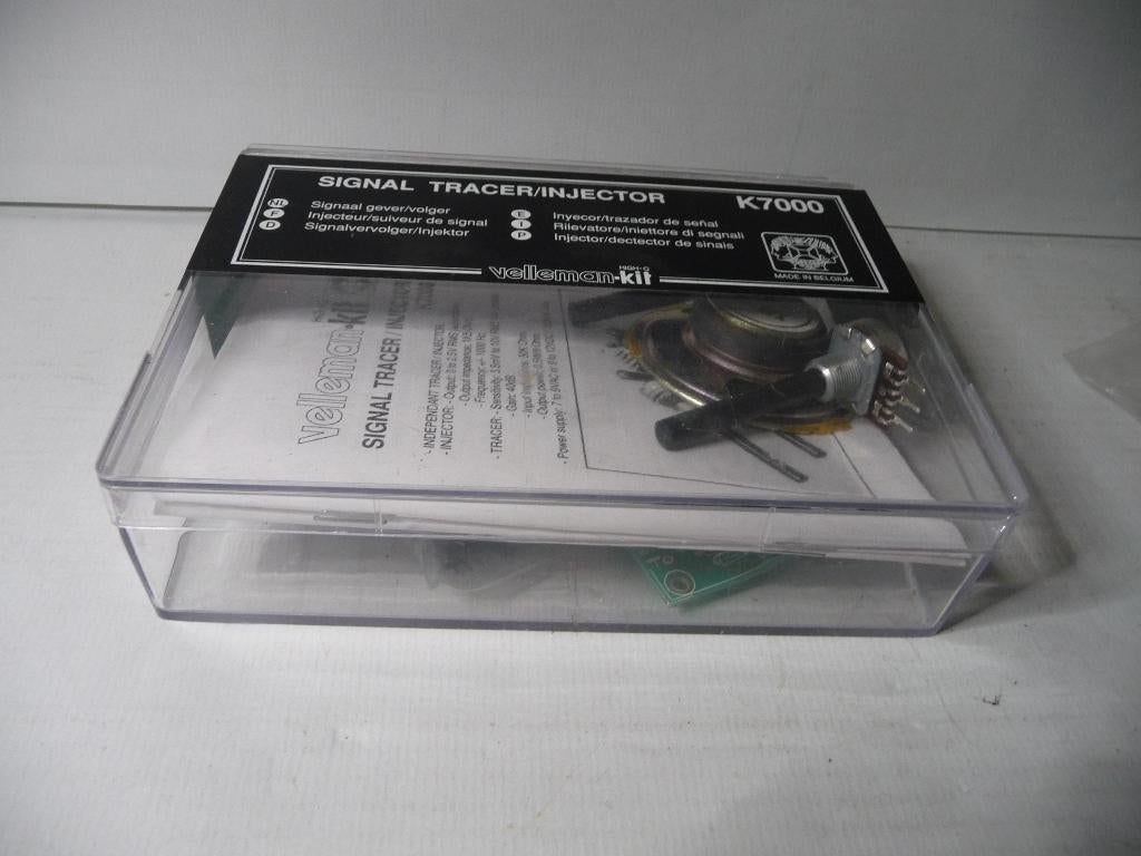 Velleman bouwpakket K7000 signal tracer/injector. Verz. kan, Hobby en Vrije tijd, Elektronica-componenten, Ophalen, Nieuw