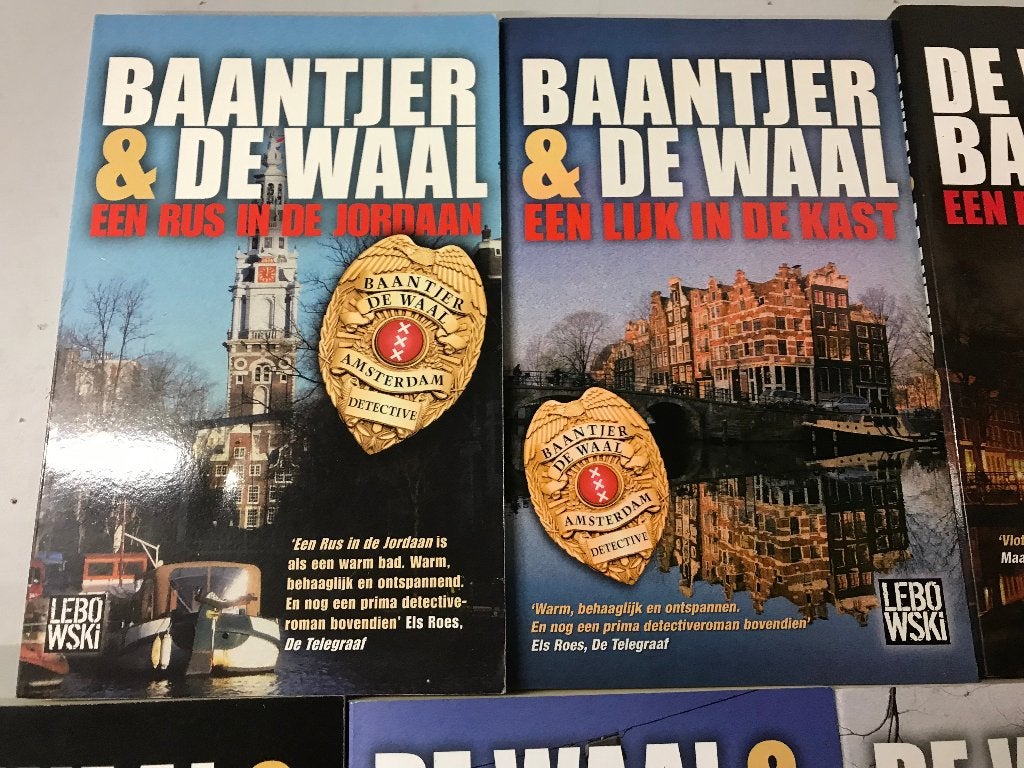 T.K. nog 7 boeken van Baantjer en de Waal zie actuele lijst, Ophalen of Verzenden, Gelezen, Baantjer de Waal