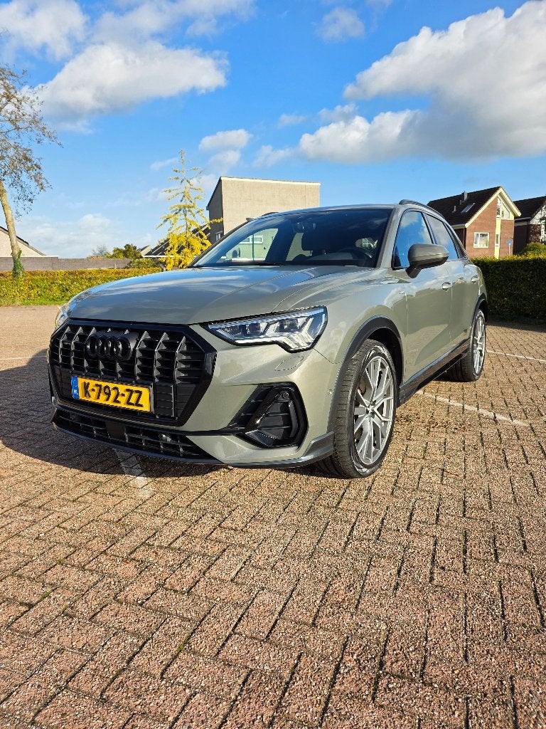 Audi Q3 45 Tfsi 231pk S Tronic Quattro 2018 Grijs, Auto's, 1984 cc, Overige kleuren, Vierwielaandrijving, Particulier