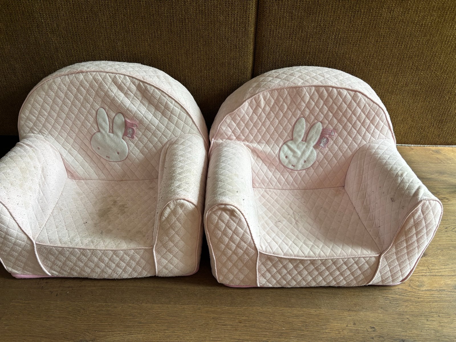 2x Roze Nijntje Kinderstoeltjes, Ophalen, Gebruikt, Stoel