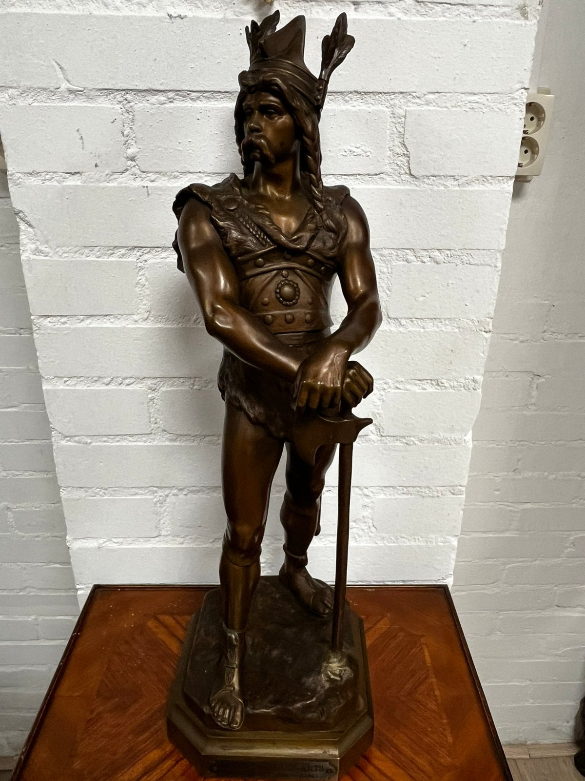 Bronzen beeld DEBUT, Ophalen of Verzenden