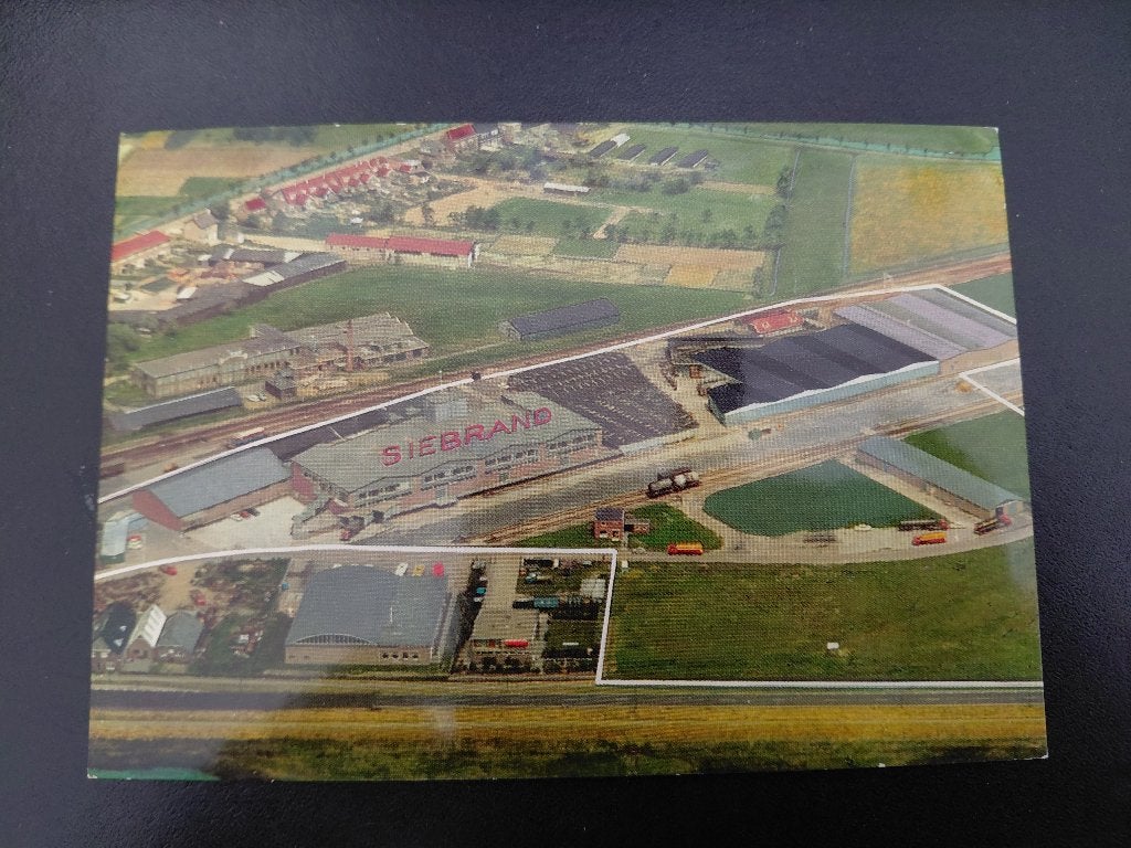 Kampen, luchtfoto, Siebrand, Wijnimport, gelopen. 1981., Verzenden, 1980 tot heden, Gelopen