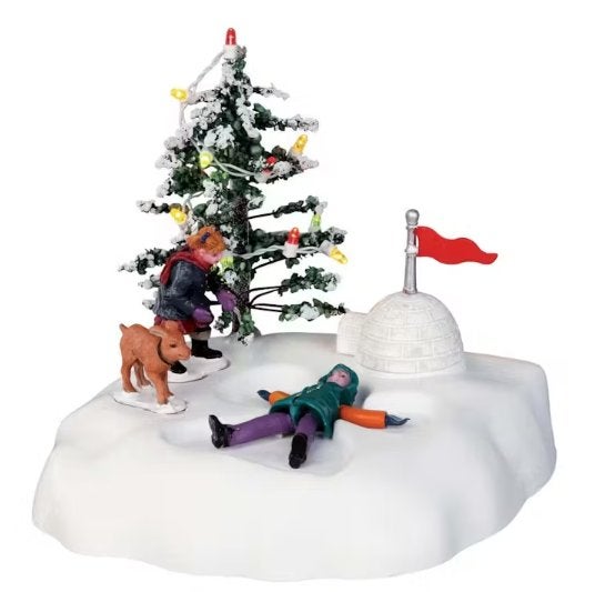 Lemax Snow Angel's, Verzenden, Zo goed als nieuw