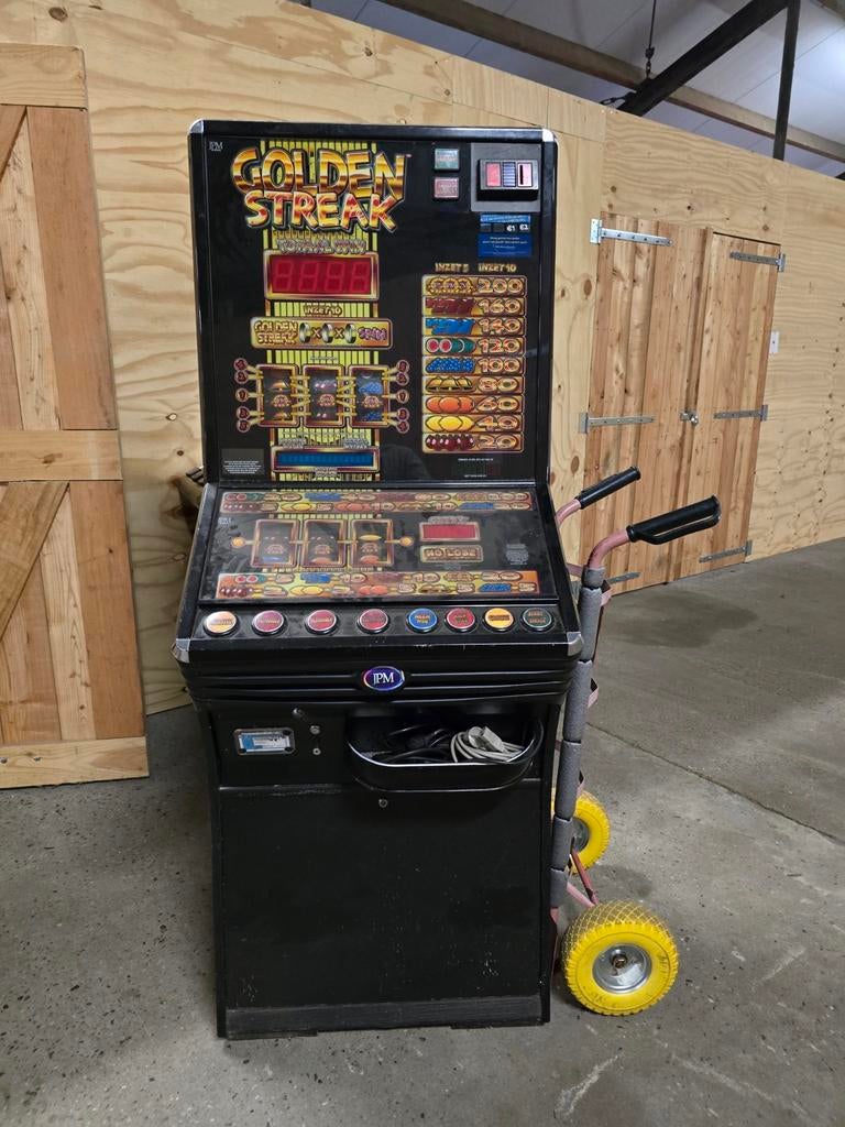 Golden Streak gokkast - Storing op linker bovenrol, Verzamelen, Automaten | Gokkasten en Fruitautomaten, Ophalen