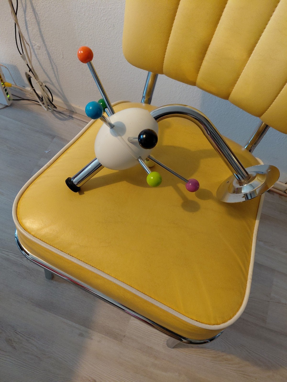 vintage ikea sputnik kapstok, Ophalen of Verzenden, Gebruikt, Wandkapstok, Minder dan 100 cm
