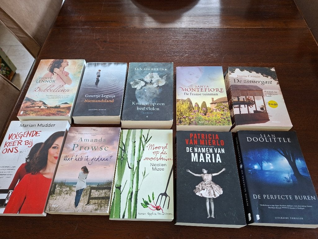8 Romans en 2 thrillers voor 12,50, Ophalen of Verzenden, Gelezen, Santa Montefiore, Europa overig