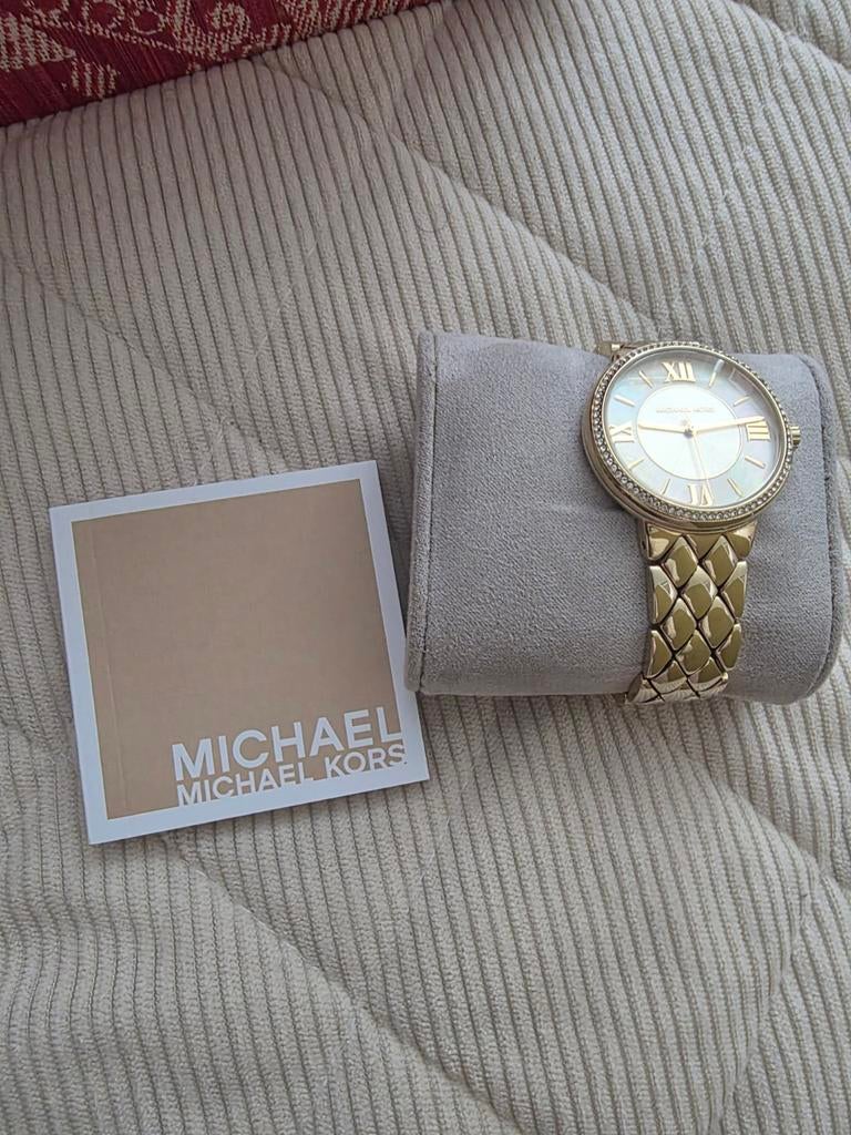 Michael Kors horloge goudkleurig, Ophalen of Verzenden