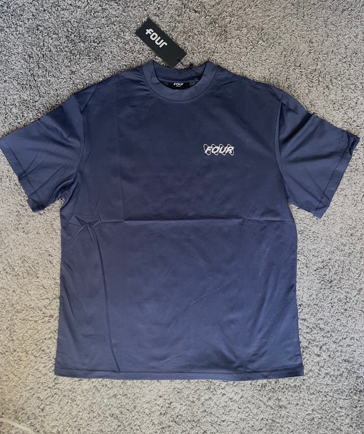 Four shirt van maat XS tot L, Ophalen of Verzenden, Nieuw, Overige maten, Blauw