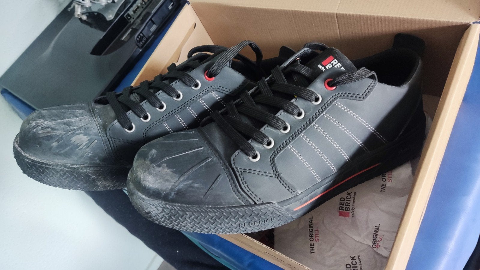 Red Brick Champ Low S3S ESD Werkschoenen Maat 43, Tuin en Terras, Werkkleding, Ophalen