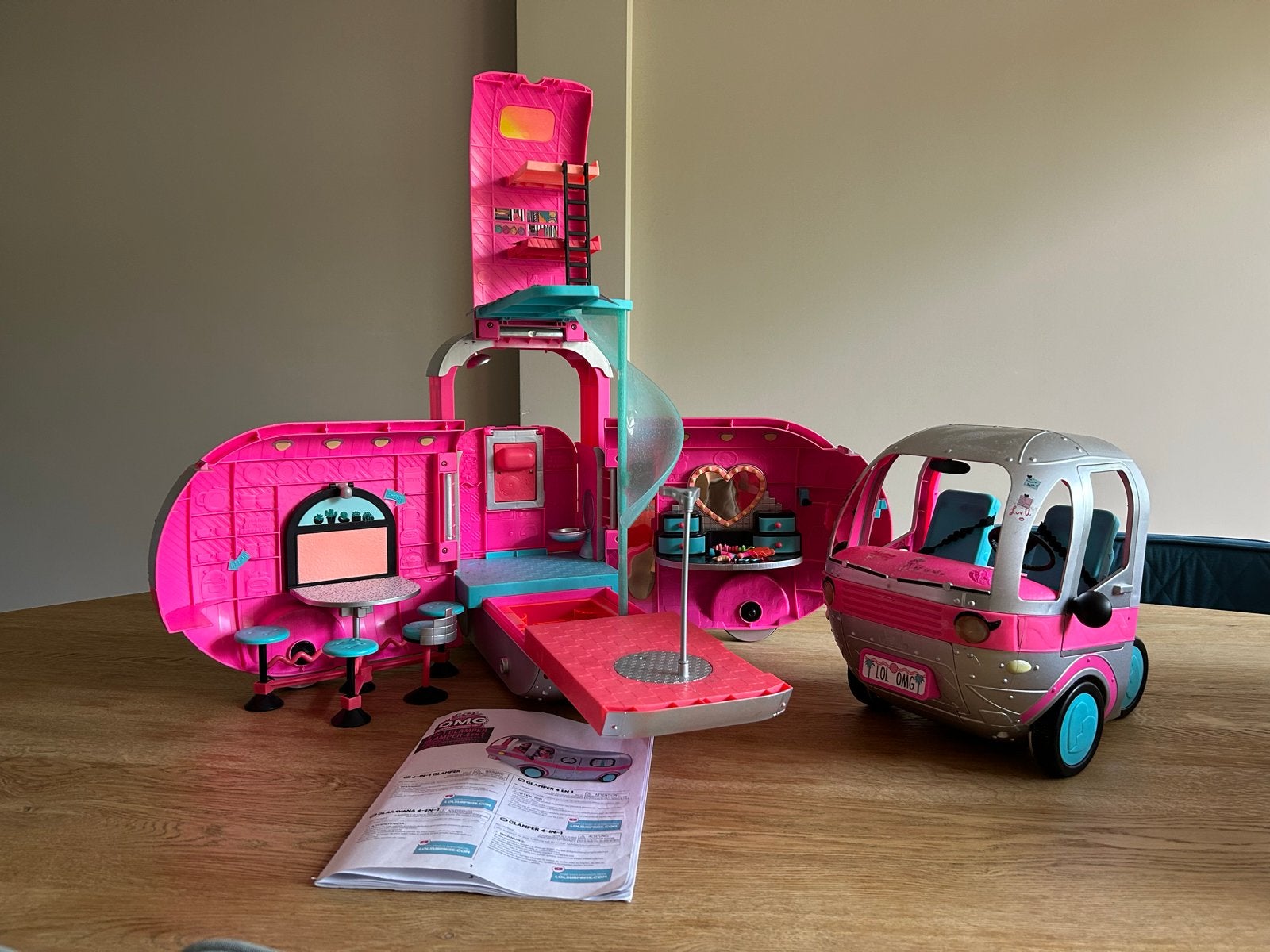L.O.L. Surprise! 4-in-1 Glamper Camper met accessoires, Ophalen, Zo goed als nieuw, Meisje