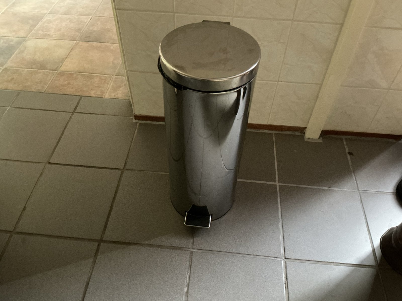 Brabantia Pedaalemmer 30L - Gebruikt., Ophalen, Gebruikt, Met deksel, Rond