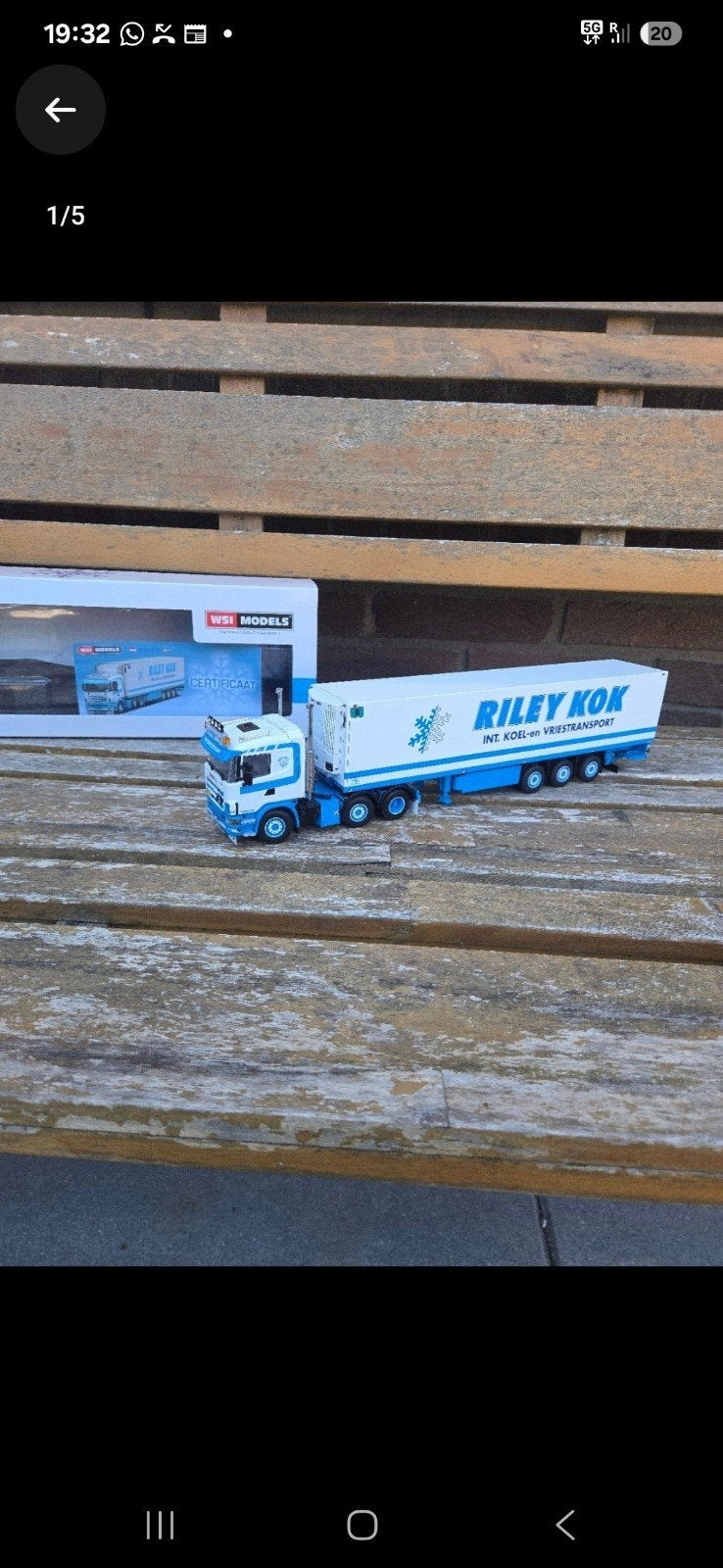 wsi Riley kok, Ophalen of Verzenden, Zo goed als nieuw, Bus of Vrachtwagen, Wsi
