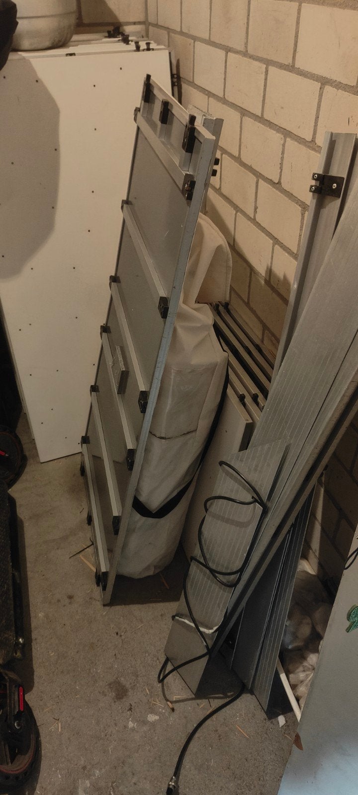 ledvloer 4x4 meter, Ophalen, Gebruikt, Rechthoekig, 125 cm of meer