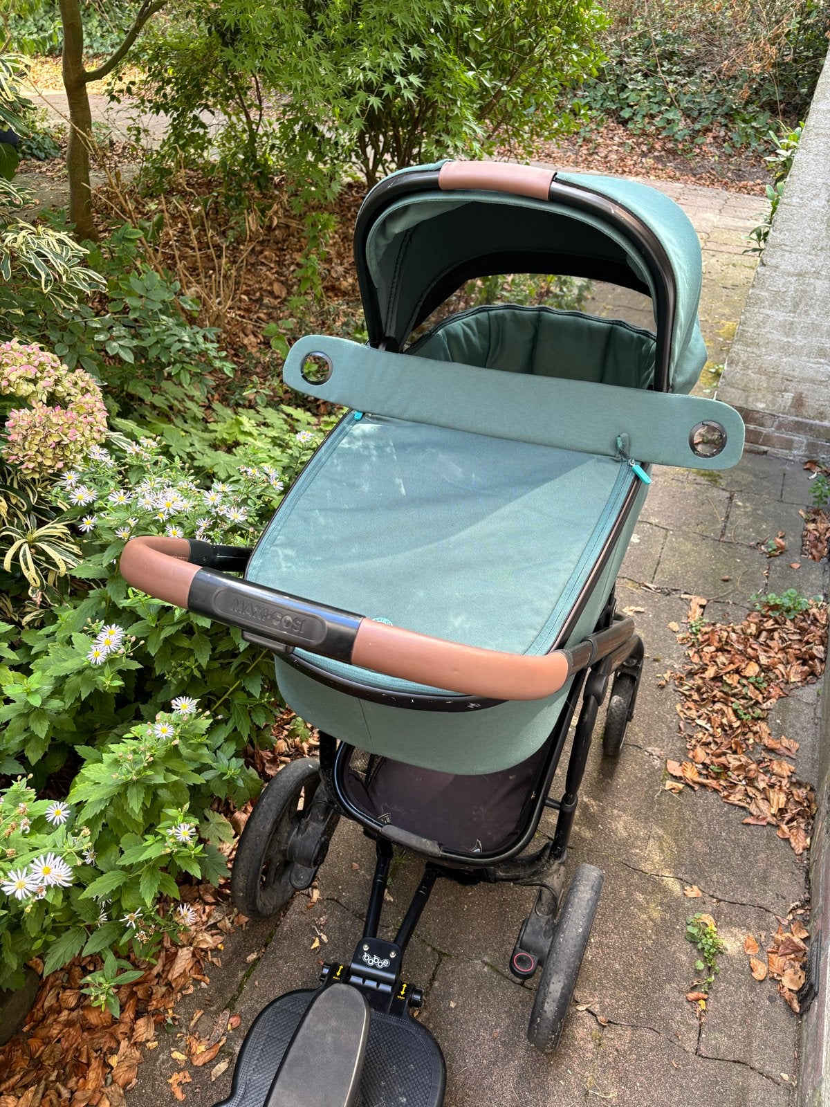 Maxi Cosi Plaza Plus kinderwagen met meerijdplankje, Kinderen en Baby's, Kinderwagens en Combinaties, Ophalen, Gebruikt, Kinderwagen