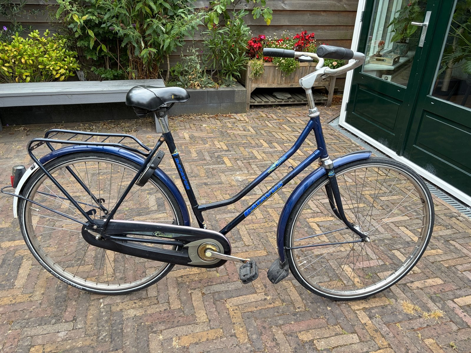Batavus Verona damesfiets, Ophalen, Terugtraprem, Batavus, 53 tot 56 cm