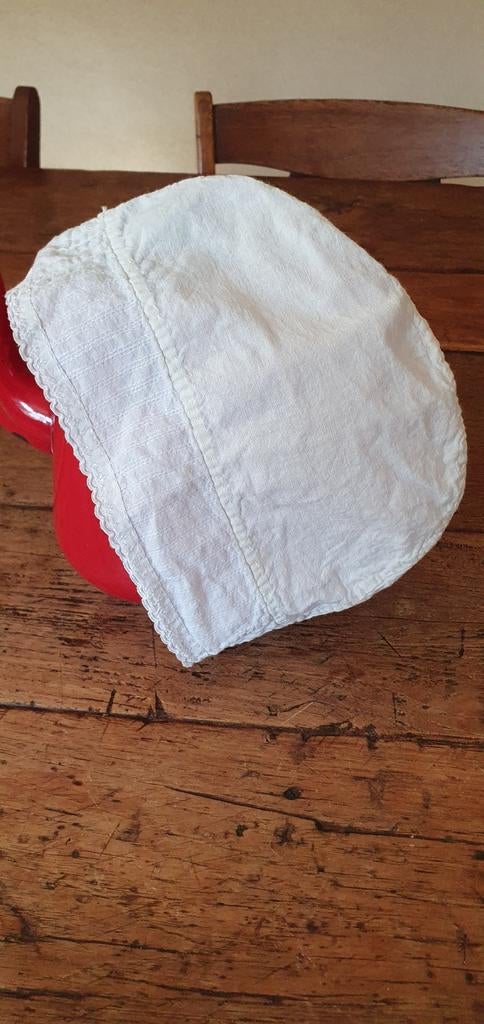 Klederdracht antieke mutsen katoen gehaakt kant, Antiek en Kunst, Ophalen of Verzenden