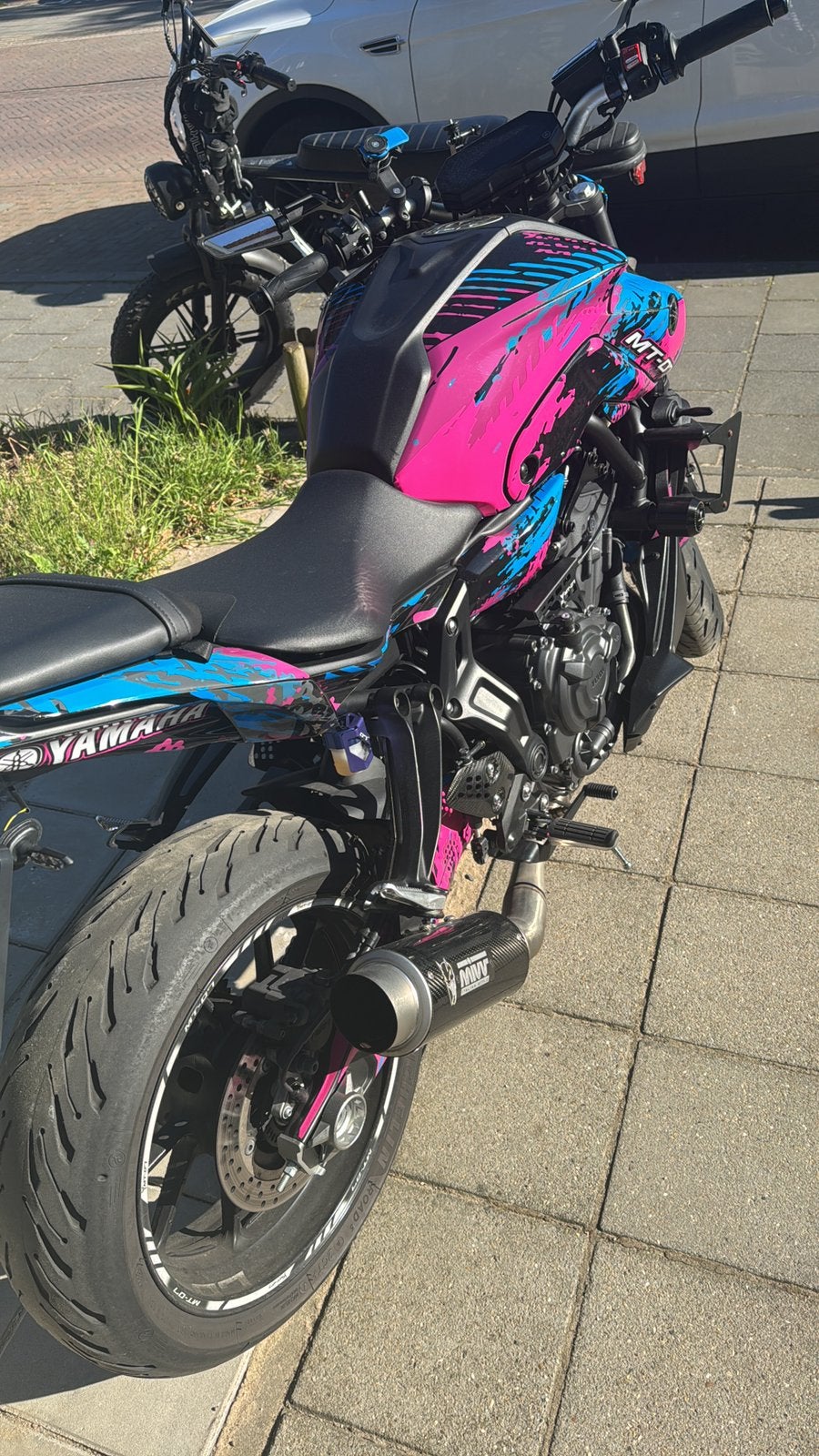 Yamaha MT07 2023 18xxx km, Motoren, Ophalen, Gebruikt