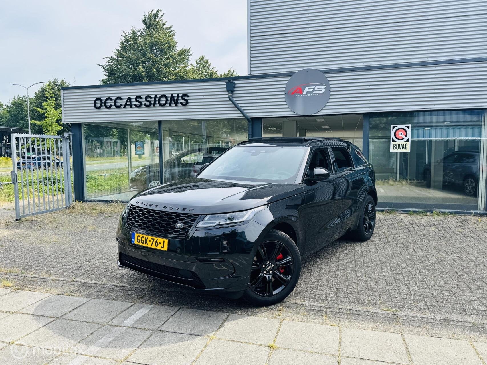 Land Rover Range Rover Velar 2.0 P400e AWD S PHEV R-DYNAMIC, Auto's, Dealer onderhouden, Gebruikt, Euro 6, 4 cilinders