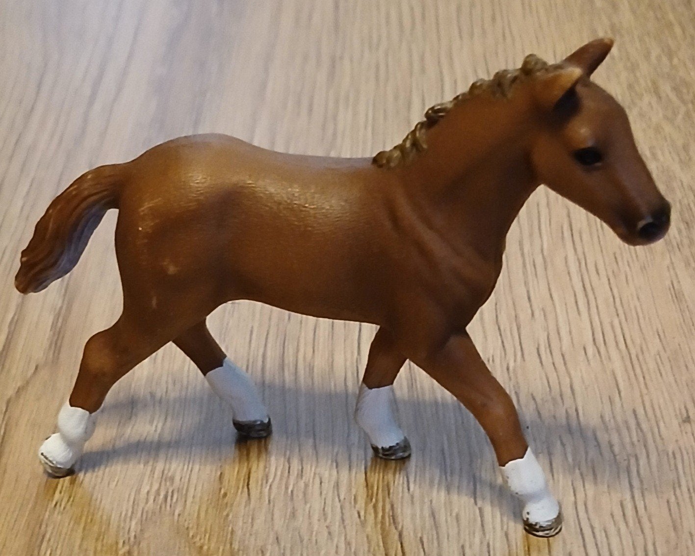 schleich veulen, Ophalen of Verzenden, Zo goed als nieuw, Paard, Beeldje of Figuurtje