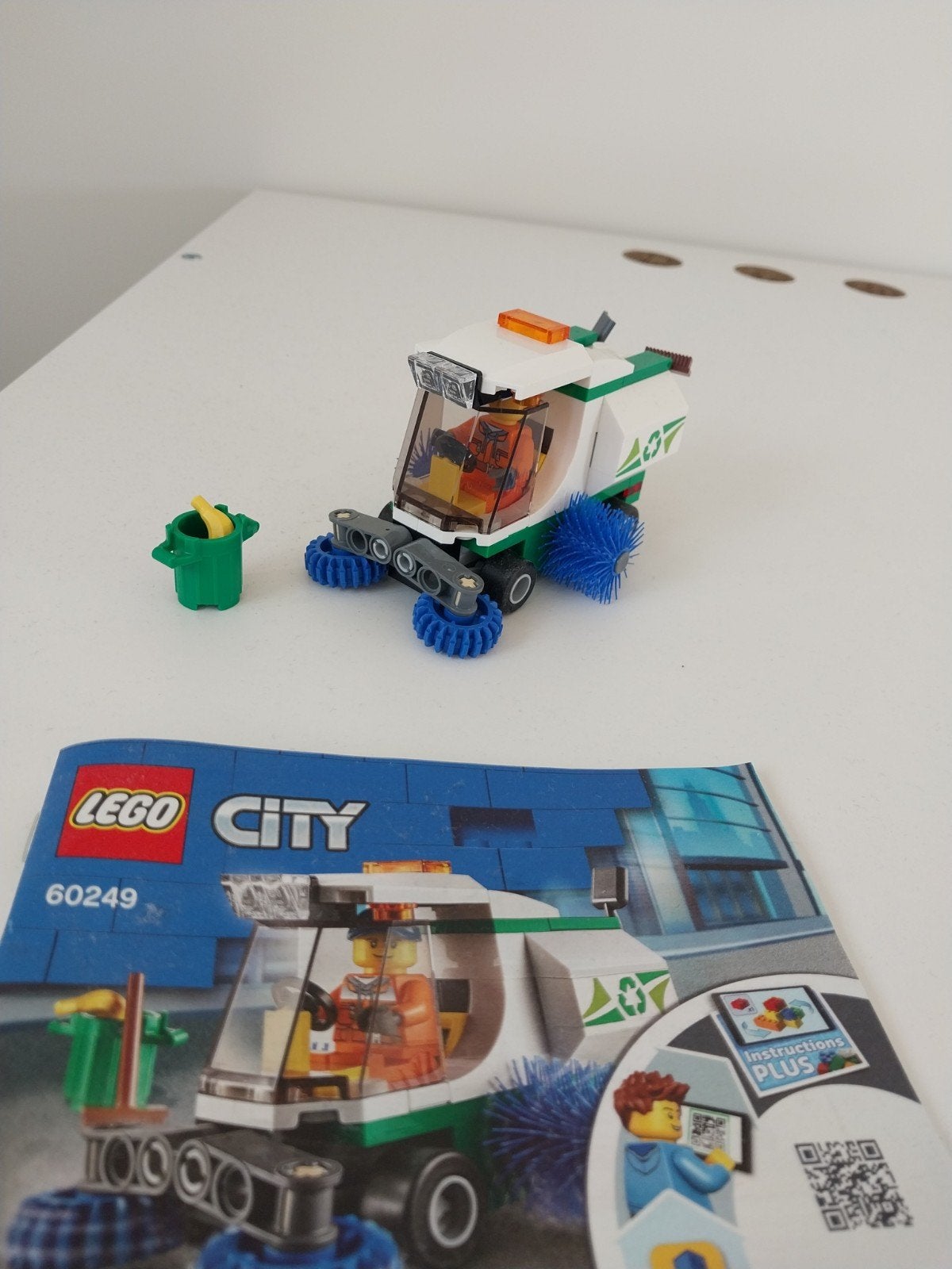 LEGO CITY, (straat)veegmachine, City, Lego, Zo goed als nieuw, Complete set