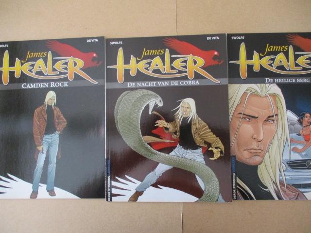 w0156 james healer 1 t/m 3, Meerdere stripboeken, Ophalen, Gelezen