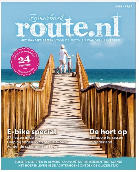 Zomerboek Route NL voor fiets en wandelliefhebbers, Overige merken, Fiets- of Wandelgids, Europa, Ophalen of Verzenden
