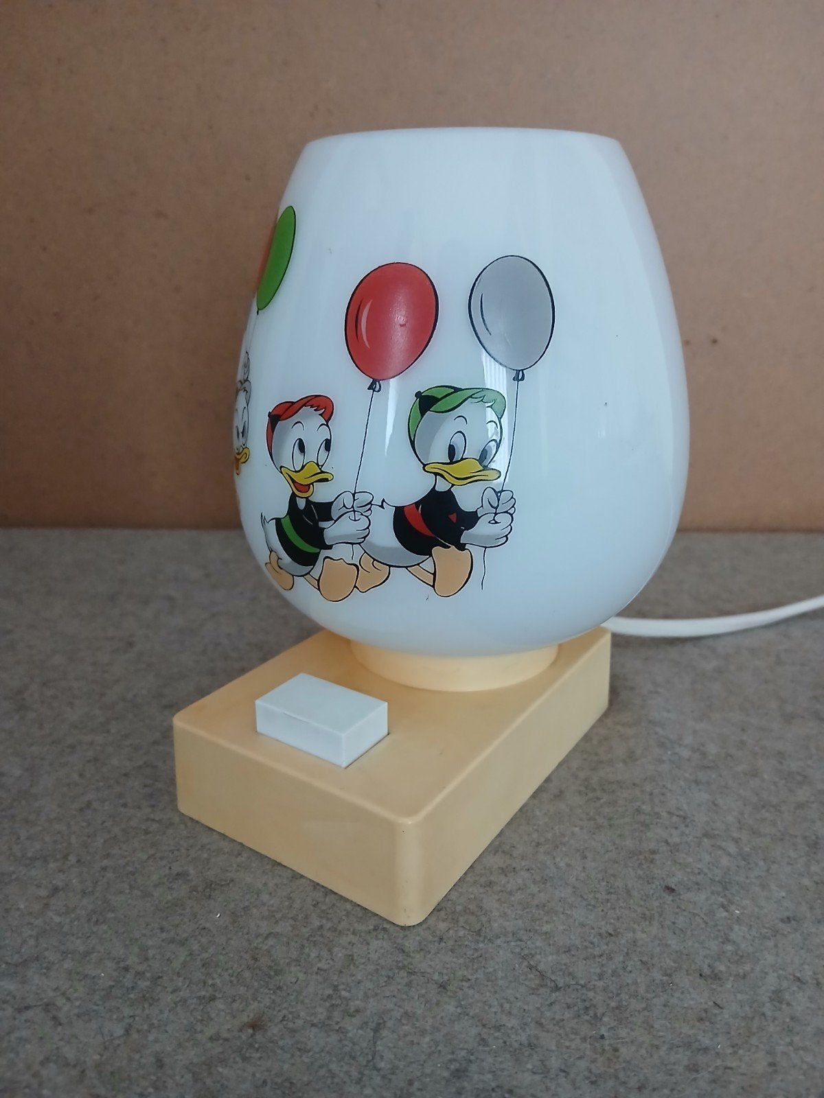 vintage Walt Disney bed lampje, sfeerlampje, Vintage, Kinderlamp, E14 (klein), Ophalen of Verzenden