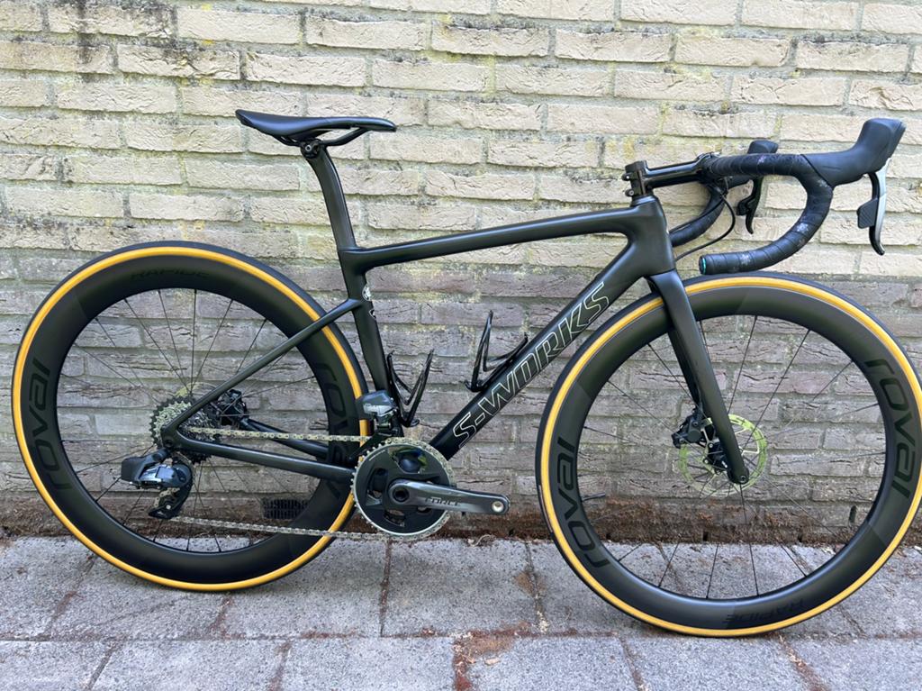 Nette S-Works Tarmac Sram Force AXS 12sp Roval carbon, Fietsen en Brommers, Fietsen | Racefietsen, Carbon, 49 tot 53 cm, Zo goed als nieuw