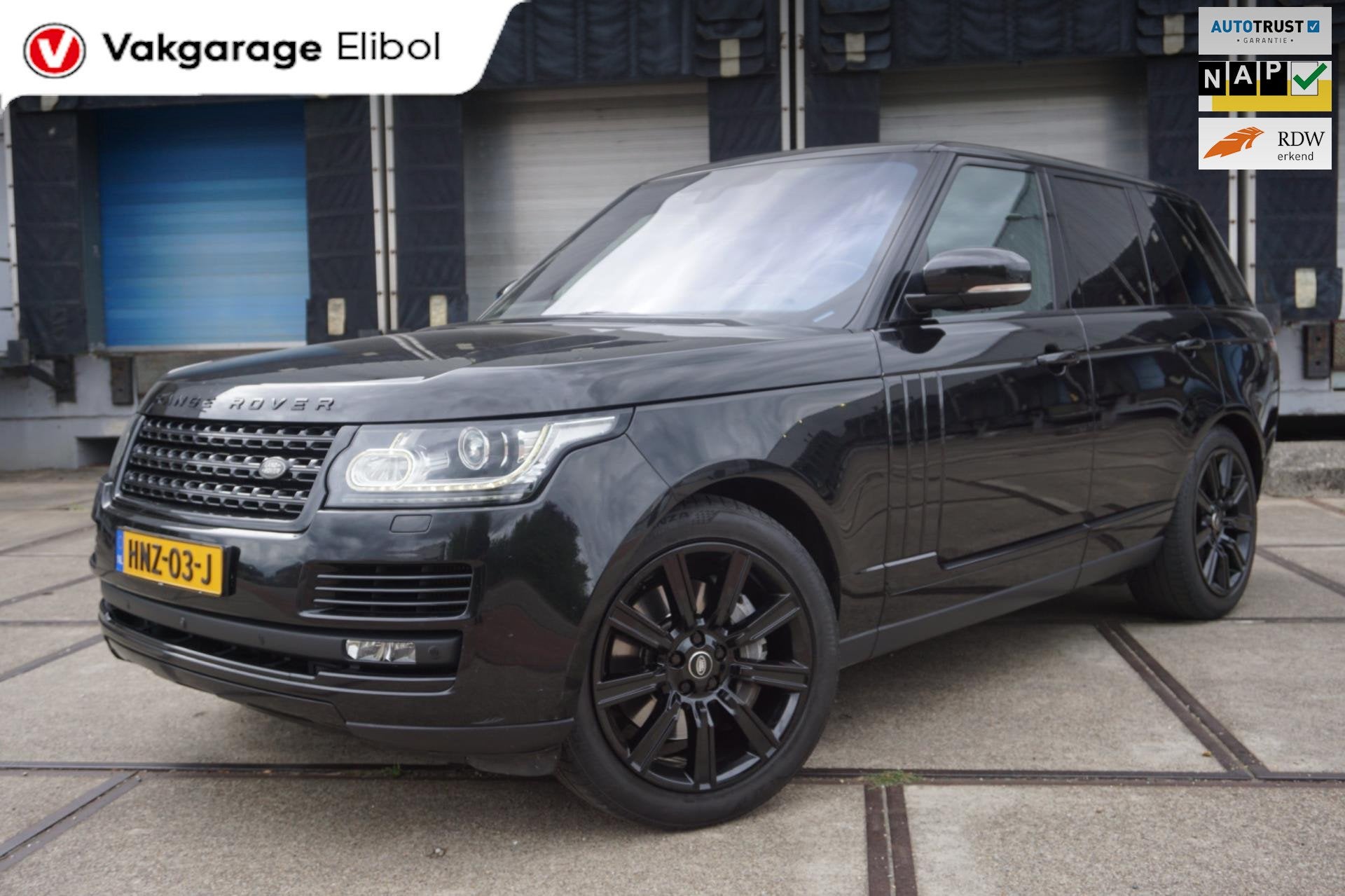 Land Rover RANGE ROVER 4.4 SDV8 * Dealer onderhouden * 1ste, Auto's, Automaat, Dealer onderhouden, Lichtsensor, Leder