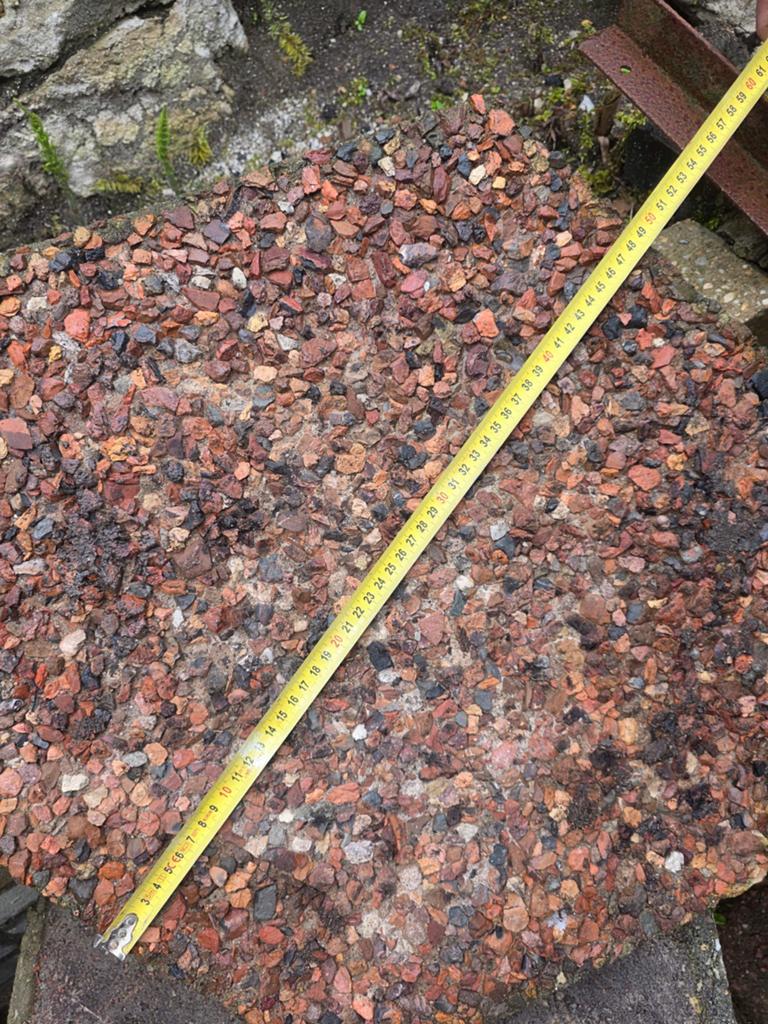 Zeshoekige grindtegel, 50 cm breed, 30 stuks, Tuin en Terras, Gebruikt, Ophalen of Verzenden, Minder dan 5 m², Grind