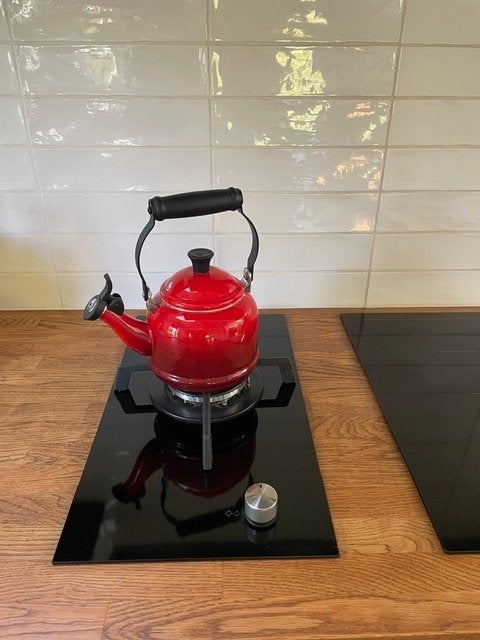 wokbrander  inbouw, Ophalen, 3 kookzones of minder, Zo goed als nieuw, Inbouw