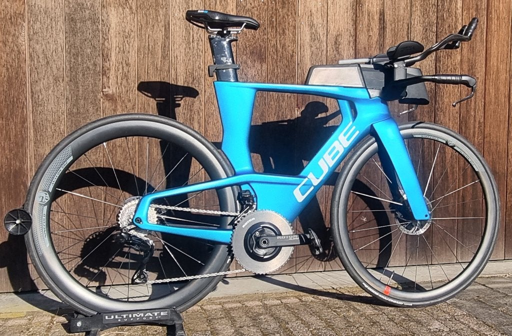 Cube Aerium C:68X SLT triatlon fiets, maat S. Als nieuw!, Carbon, Zo goed als nieuw, Meer dan 20 versnellingen, Schijfrem