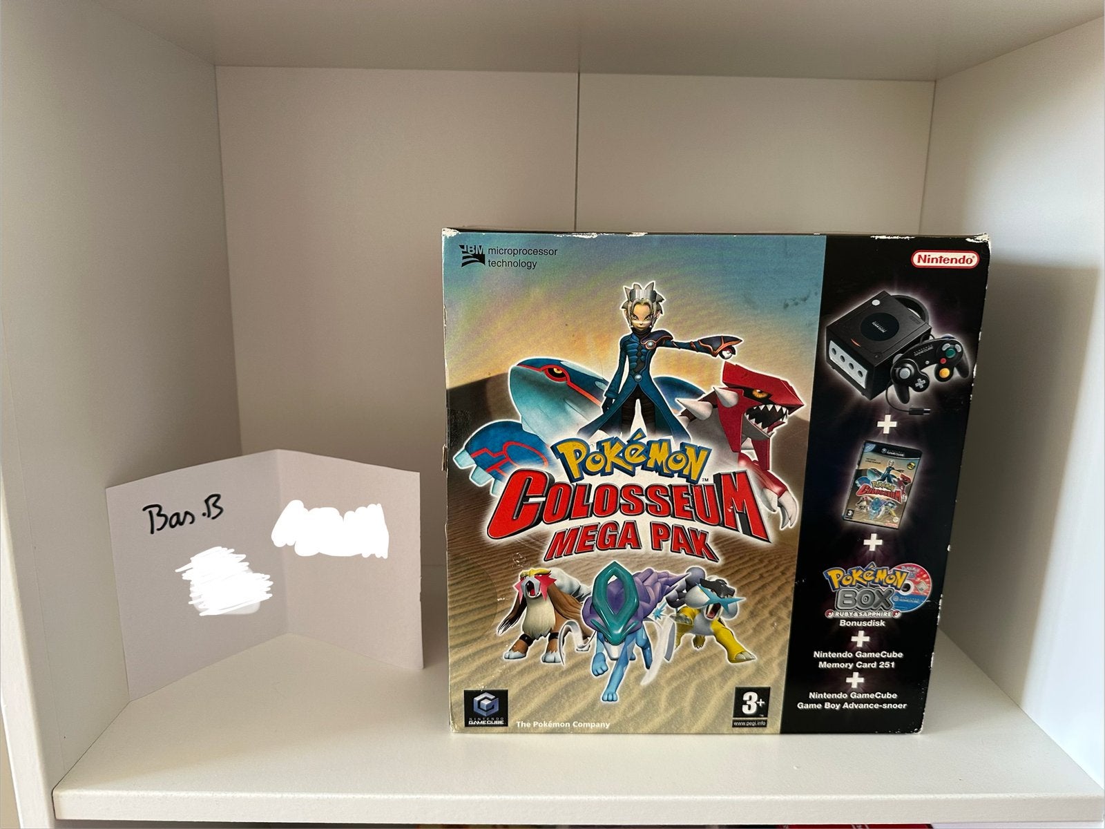 Nintendo Gamecube Pokemon Colosseum Mega Pak, Avontuur en Actie, 1 speler, Ophalen of Verzenden, Zo goed als nieuw