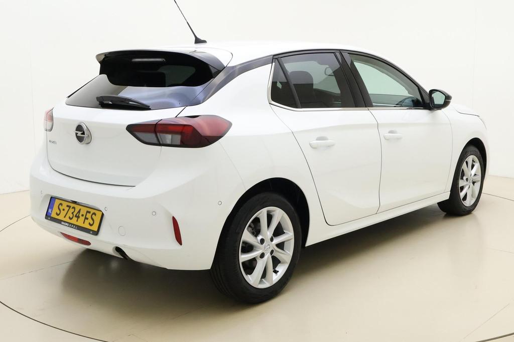 Opel Corsa 1.2 Turbo 100pk Automaat Level 3 Elegance | Navig, Auto's, Opel, Stof, Gebruikt, 19 km/l, 3 cilinders