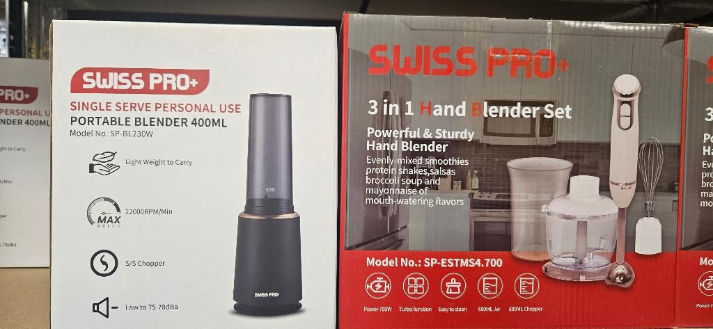 AANBIEDING! 2 soorten blenders - NIEUW, Ophalen of Verzenden, Nieuw, Blender