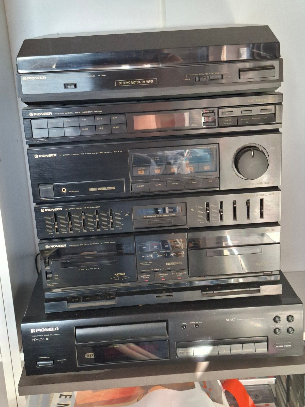 Pioneer Stereotoren, Ophalen, Gebruikt, Cassettedeck, Losse componenten
