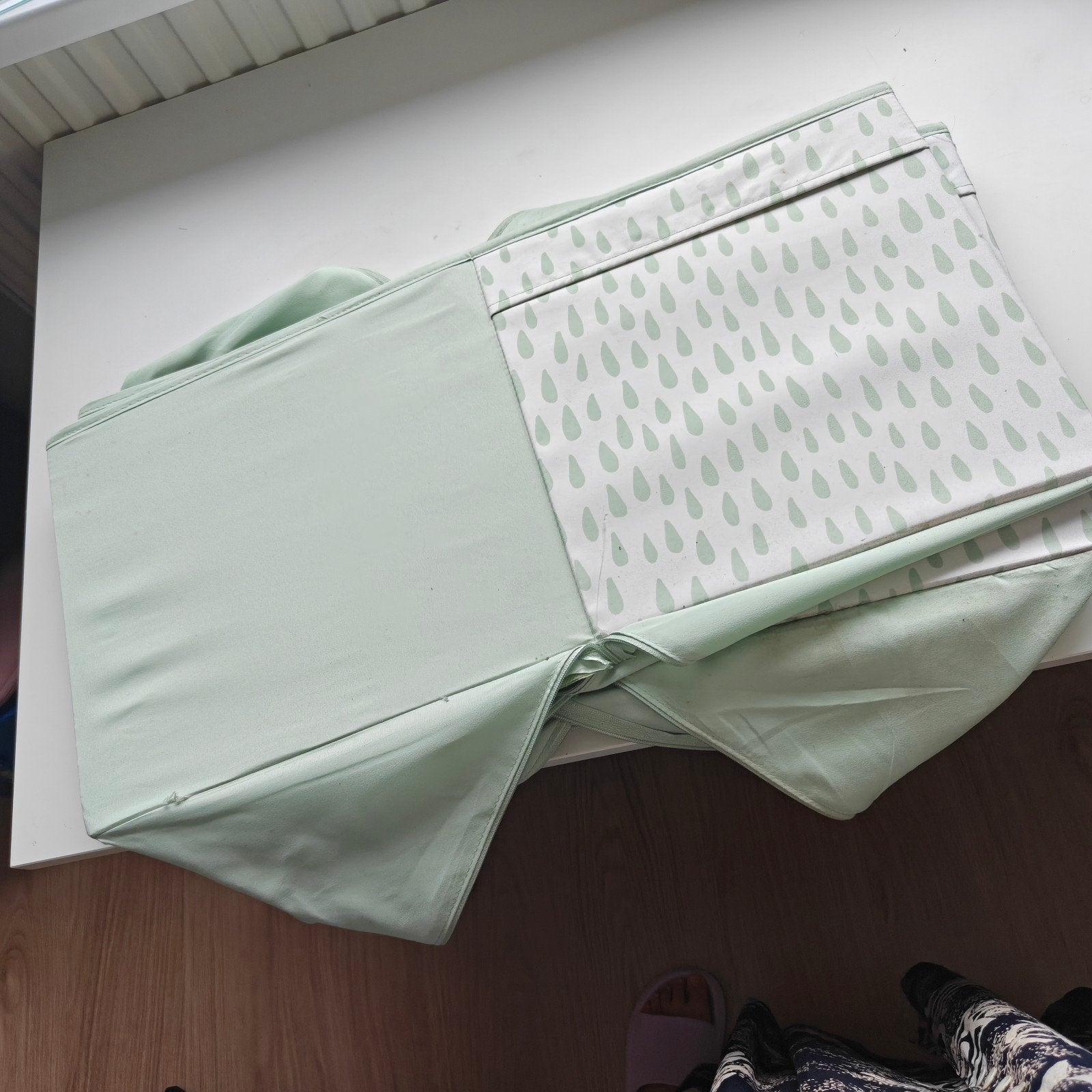 4 Drona dozen van IKEA - Groen met druppelpatroon, Ophalen, Overige materialen, Minder dan 50 cm, Gebruikt
