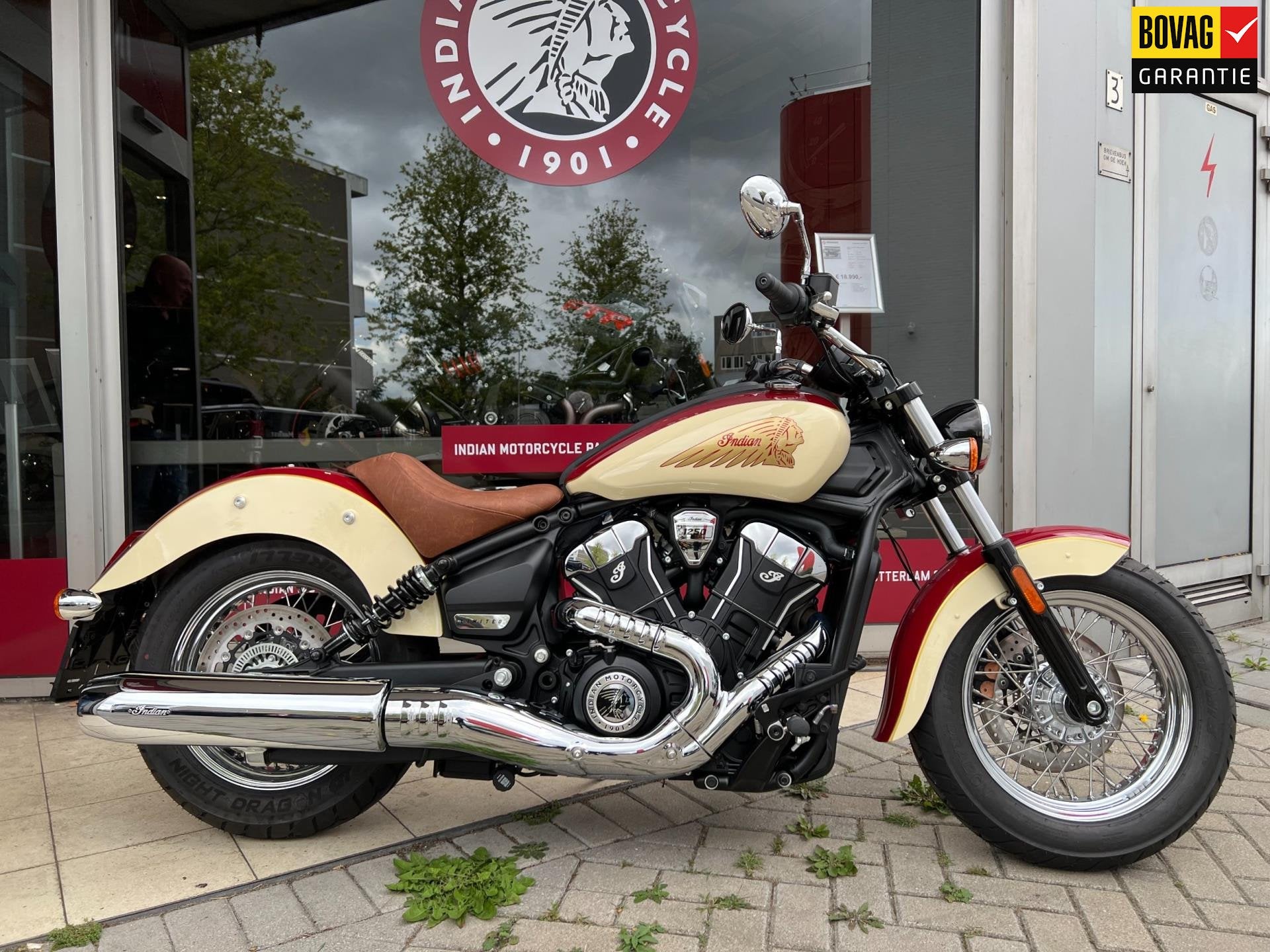 Indian Chopper Scout Classis 1250 ''Special Edition'', Traction Control, Chopper, Bedrijf, Meer dan 35 kW