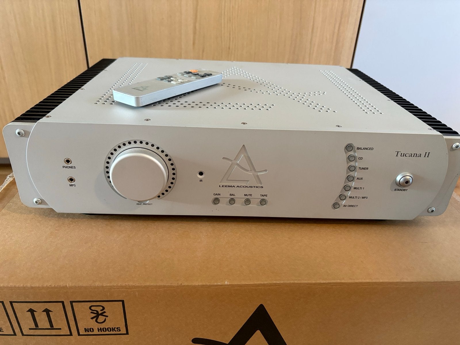 Leema Acoustics Tucana II Geïntegreerde Versterker, Overige merken, Ophalen of Verzenden, Zo goed als nieuw, 120 watt of meer