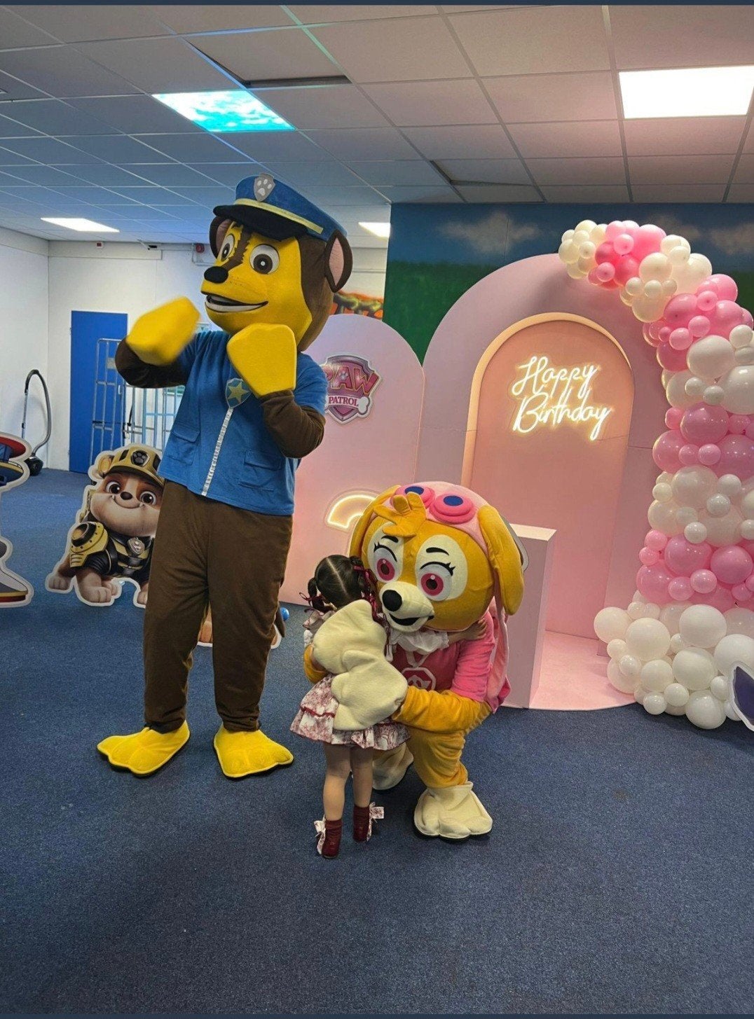 Pawpatrol Sky mascotte te huur, Ophalen, Zo goed als nieuw, Overige