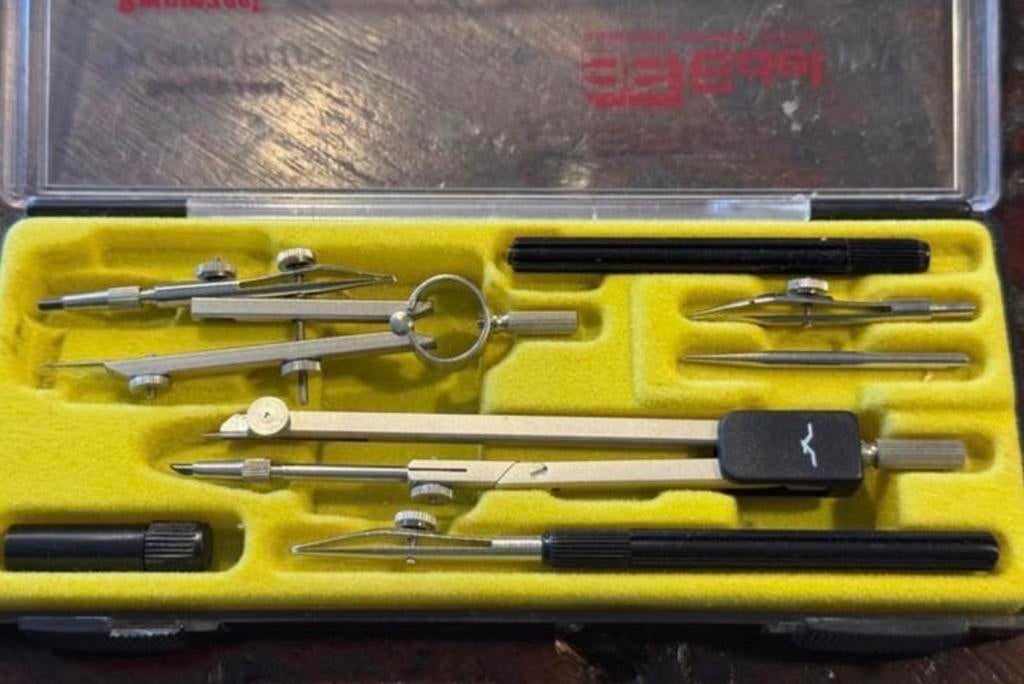 Geometrie set van Edel, Ophalen of Verzenden, Zo goed als nieuw, Potlood of Stift