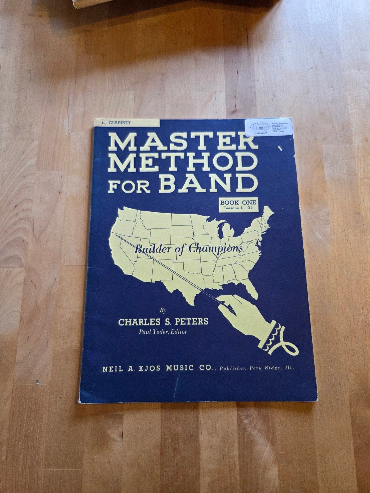 Master Methode voor Band - Boek 1 (Charles S. Peters), Gebruikt, Overige genres, Les of Cursus, Verzenden